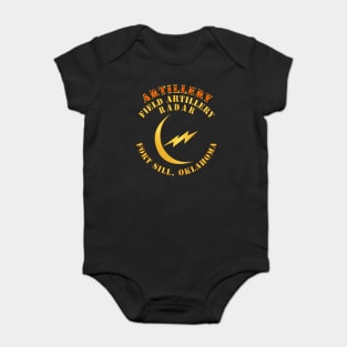 Field Artillery Radar - Ft Sill OK Baby Bodysuit